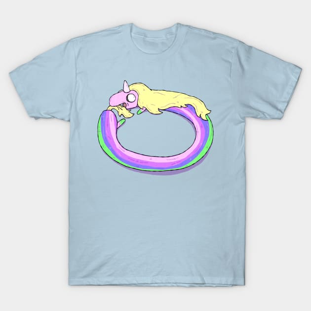 Adventure Time - Lady Rainicorn T-Shirt by surfinggiraffecomics